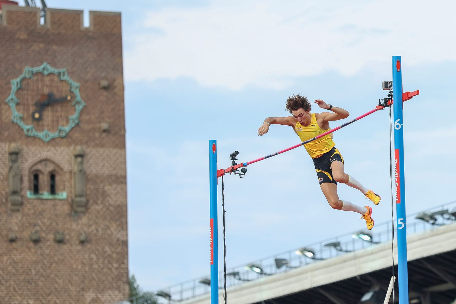 Duplantis returns to scene of world record in Stockholm:
Mondo Duplantis will return to the scene of one of his many world record-breaking performances when he contests the pole vault at the Bauhaus-Galan in Stockholm