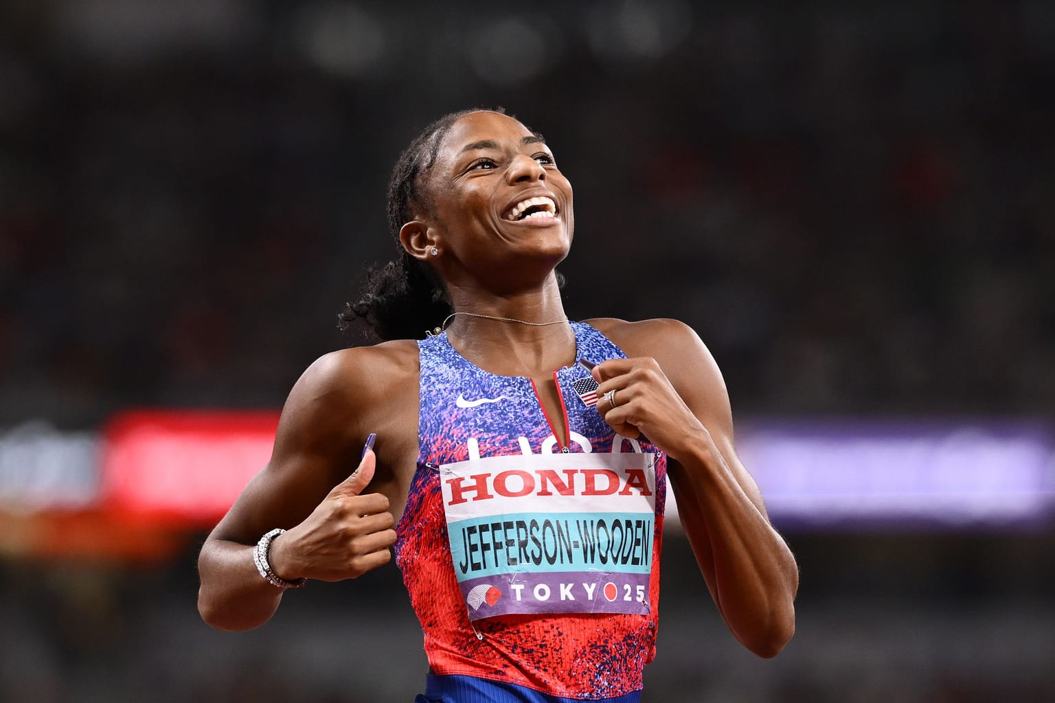 Side Track with Melissa Jefferson-Wooden:
Melissa Jefferson-Wooden completed a sprinting sweep at last year’s World Athletics Championships in Tokyo and is again among the fastest women in the world in 2026. But when not running electric times, she also runs her own non-profit organisation, The Village Initiative Inc. which she spoke about in the latest Side Track.