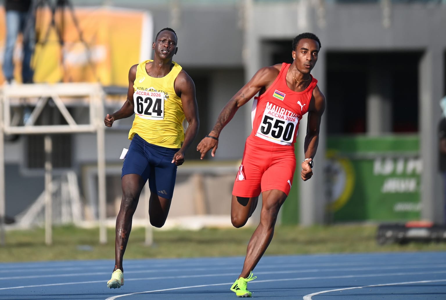 Athlete Refugee Team members gain valuable experience in Accra:
Five members of the World Athletics Athlete Refugee Team reflect on their experience at the African Championships