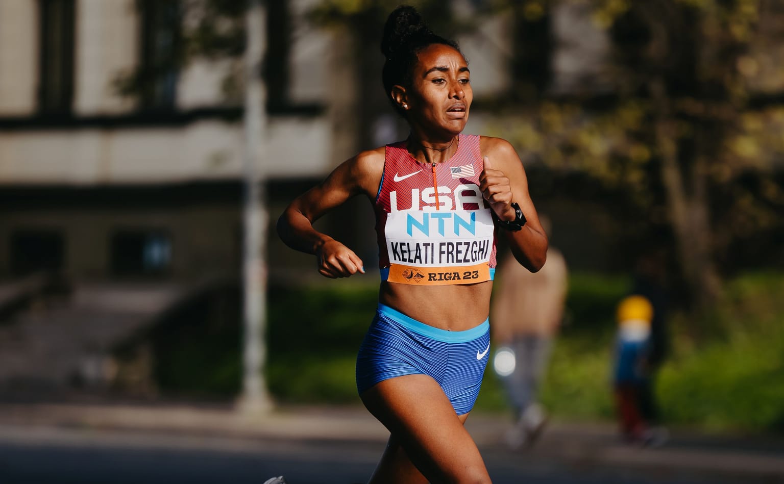 Area record-holders on US team for World Road Running Championships in Copenhagen:
Weini Kelati, Conner Mantz and Yared Nuguse are among the 19 athletes selected