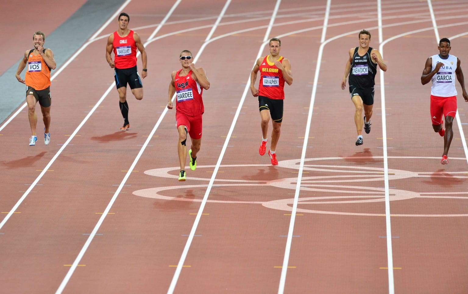 Hardee’s post-surgery silver lining:
Behind the shades shielding his eyes from the glare of the late evening floodlights, it was not difficult to imagine the thoughts of Trey Hardee in the decathlon 400m at the London 2012 Olympics.