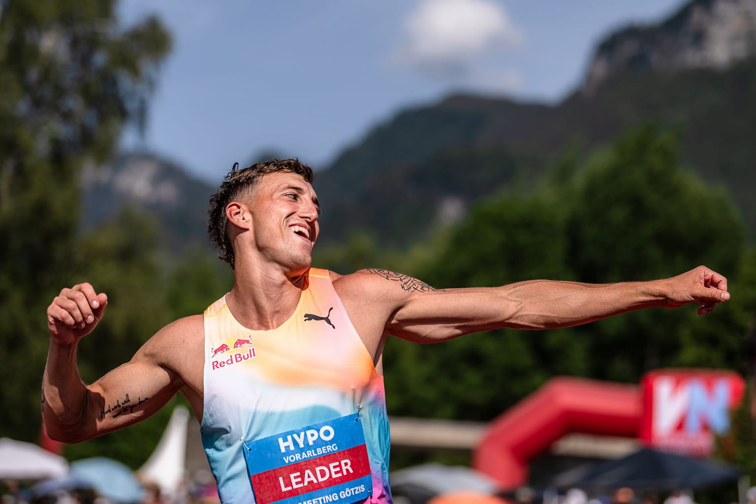Ehammer makes history with record-breaking first day in Götzis:
Simon Ehammer produced the best first-day score in decathlon history to lead at the halfway stage of the Hypomeeting in Götzis