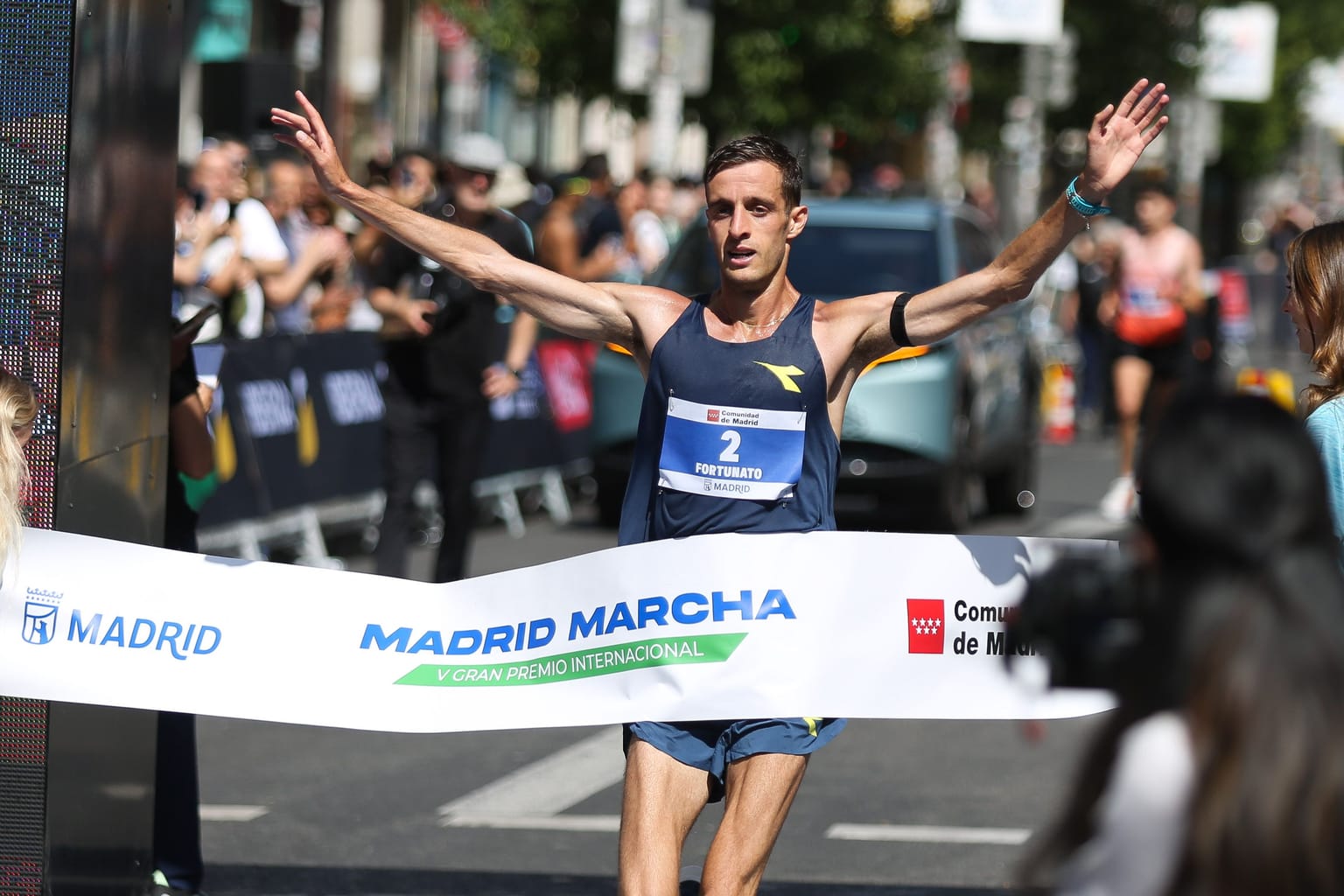 Fortunato and González confirm supremacy in Madrid:
Italy’s Francesco Fortunato and Mexico’s Alegna González lived up to their billing as favourites at the Gran Premio Internacional Madrid Marcha