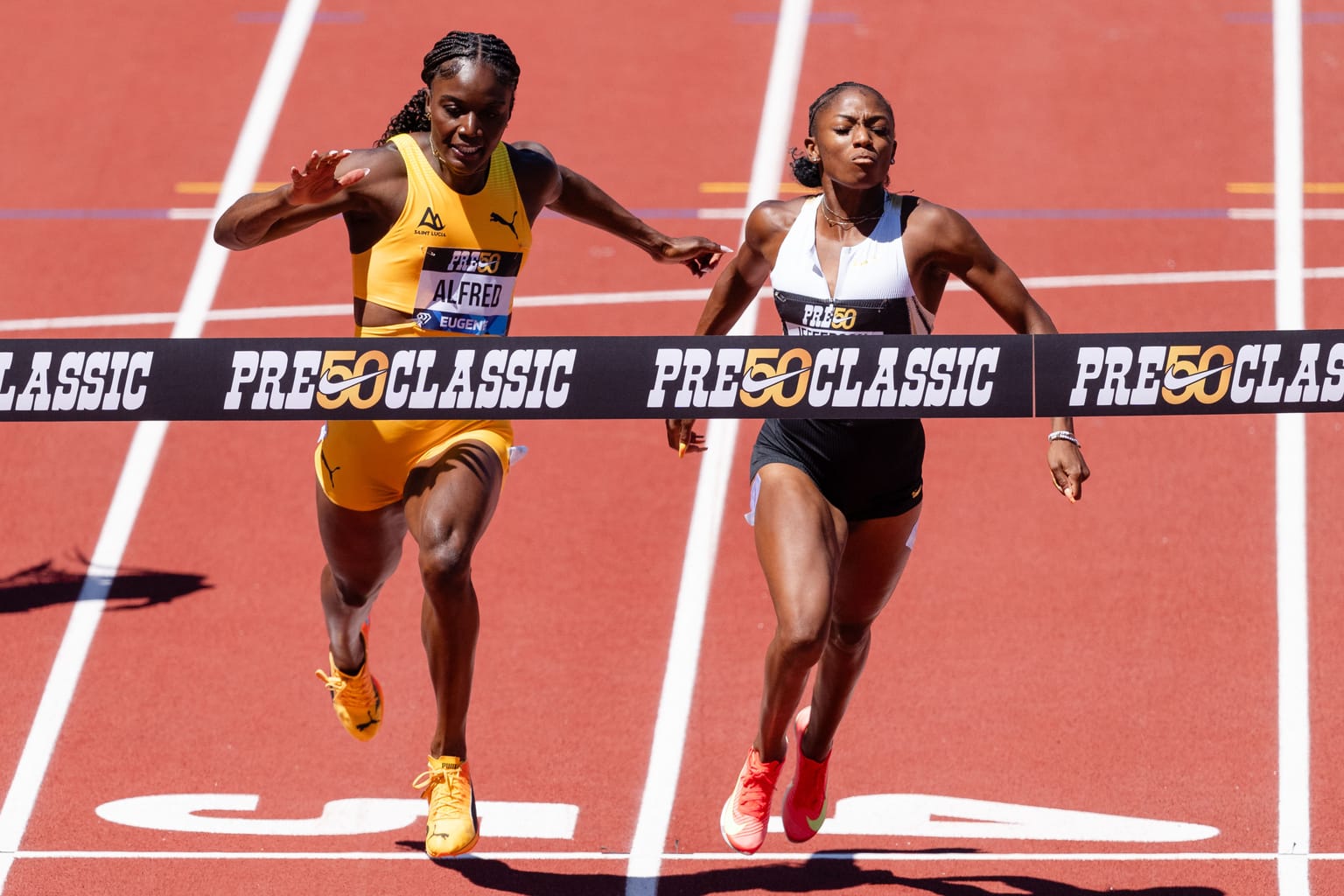Jefferson-Wooden, Alfred and Lyles among stars starting Diamond League season in Rome:
US sprint stars Melissa Jefferson-Wooden and Noah Lyles are among the global gold medallists who will kick off their Wanda Diamond League campaign at the Golden Gala Pietro Mennea