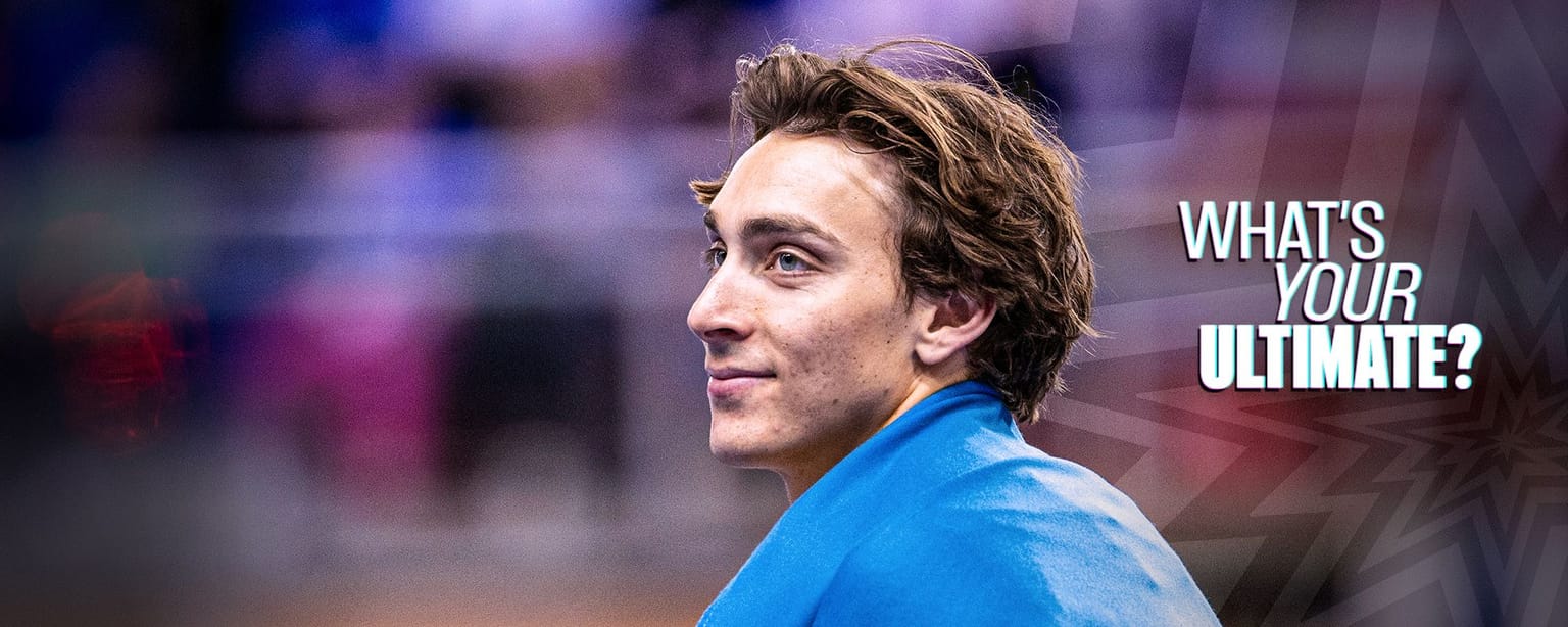 What's your Ultimate? – Mondo Duplantis:
Pole vault world record-holder Mondo Duplantis is in the hot seat for the first edition of What's your Ultimate? as we put athletes on the spot in the lead-up to the World Athletics Ultimate Championship in Budapest in September.