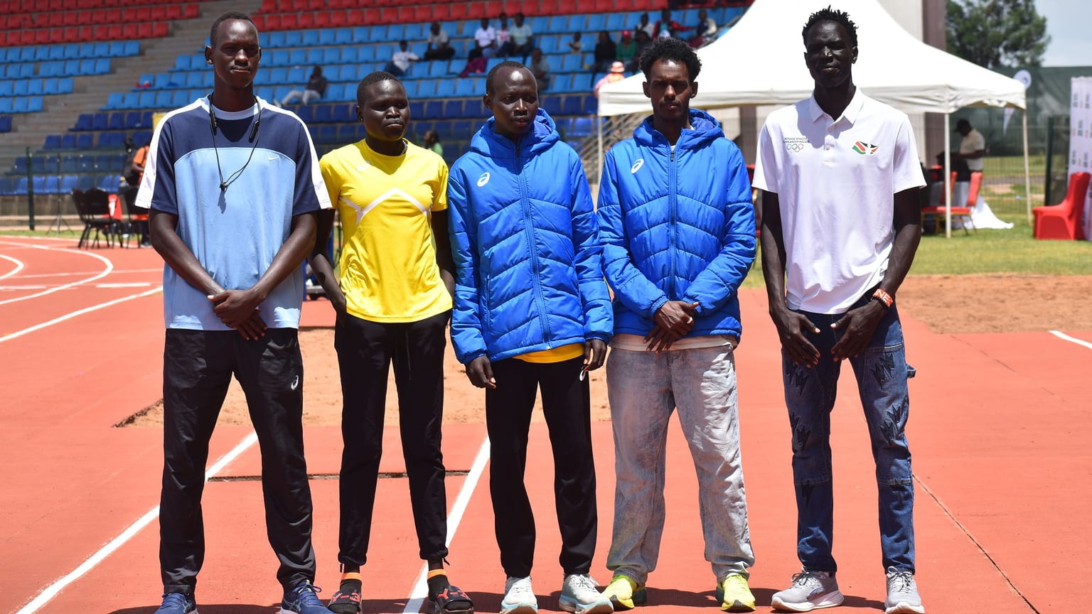 Athletes seeking a safe world in a courageous way:
As the world marks World Refugee Day under the UNHCR theme ‘Until Everyone is Safe’, members of the World Athletics Athlete Refugee Team reflect on what it truly means.