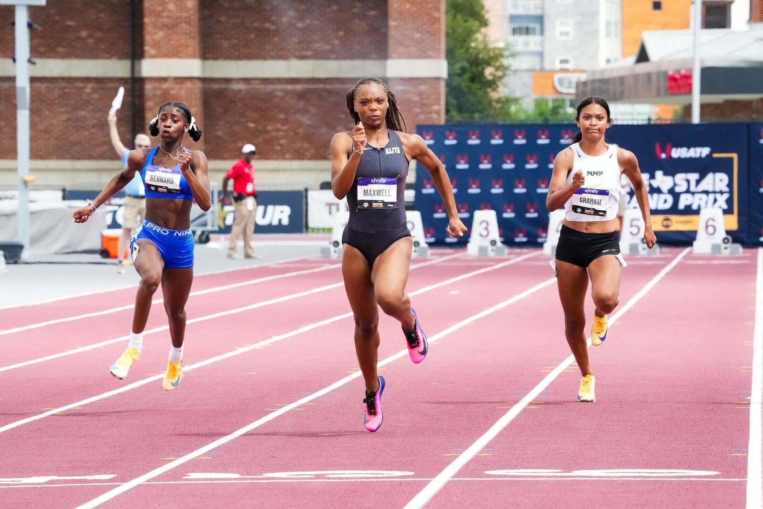 Records fall as athletes fight for world team places at US U20 Championships:
Sprint doubles by Mia Maxwell and Tate Taylor plus a series of 110m hurdles records were among the highlights at the US U20 Championships