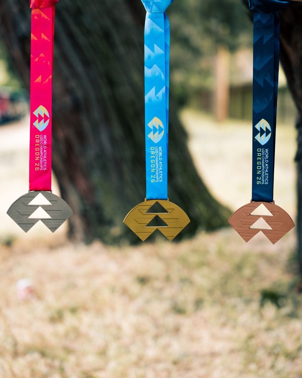 Medal Suite Unveiled for World Athletics U20 Championships Oregon 26:
The World Athletics U20 Championships Oregon 26 (WU20 Oregon 26) has unveiled the medals set to be awarded to the world’s brightest rising stars this August at Hayward Field at the University of Oregon.