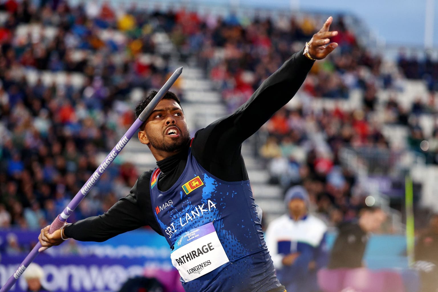Cherotich breaks Games record as Pathirage and Charlton dominate in Glasgow:
World champion Faith Cherotich’s Games record in the women’s 3000m steeplechase, a wind-assisted 12.33 by Devynne Charlton in the sprint hurdles and Rumesh Tharanga Pathirage’s victory over a stacked men’s javelin field were among the highlights