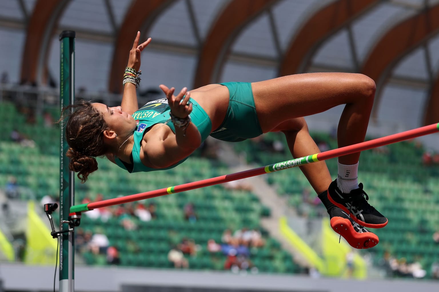 Louison-Roe aims high in Oregon after Lima silver:
At 19, Australia’s Izobelle Louison-Roe has already established herself as one of the leading young high jumpers