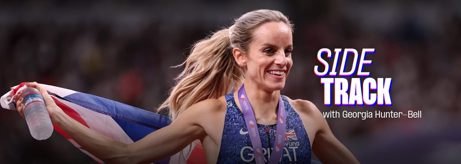 Side Track with Georgia Hunter Bell:
Georgia Hunter Bell has finished on the podium at Olympic, world, European and Commonwealth level but previously worked in cyber security tech sales. The middle-distance runner reflects on her past life in the latest Side Track.
