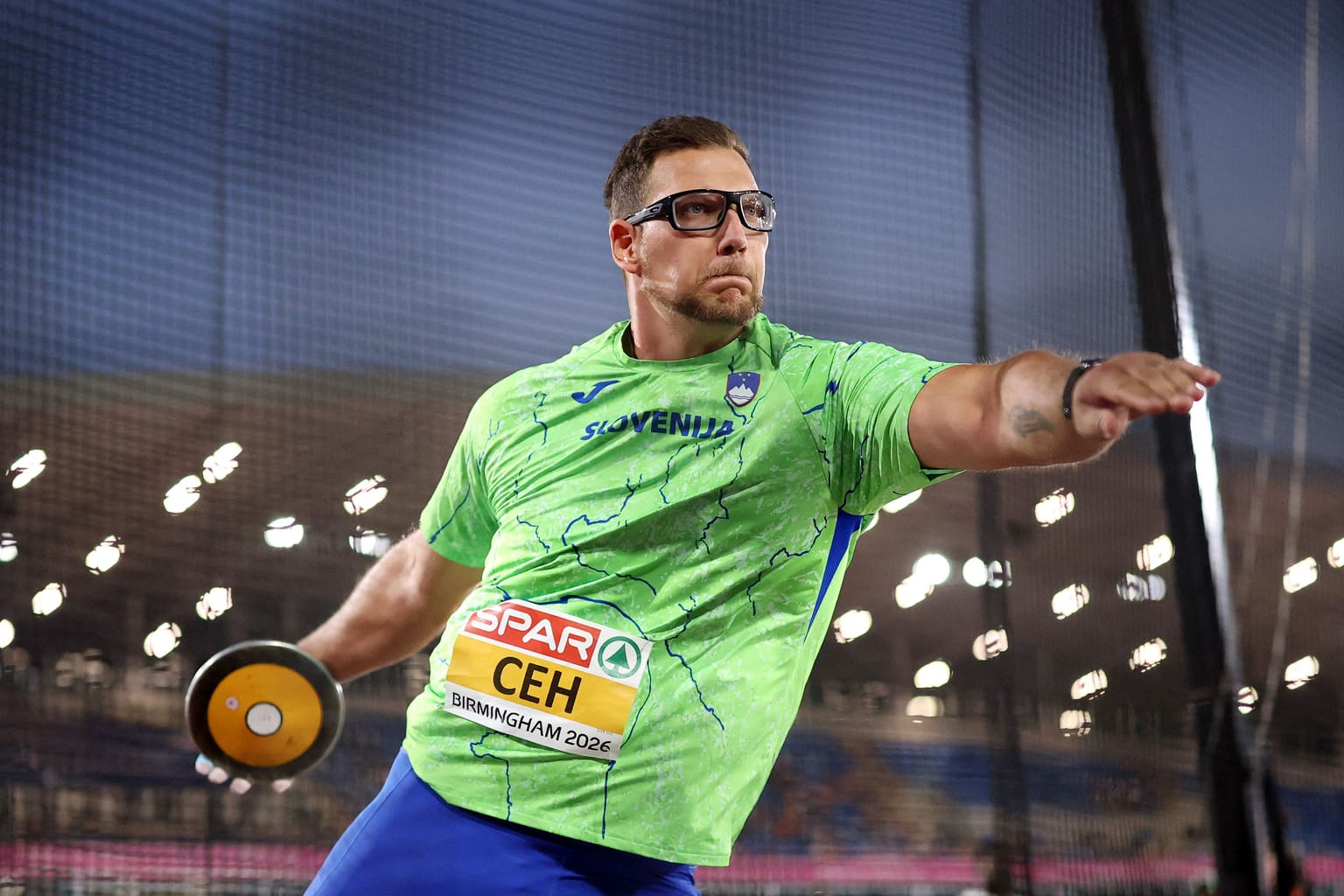 Čeh smashes championship record as Hunt completes European sprint double in Birmingham:
Kristjan Čeh produced one of the finest discus series in European Championships history to successfully defend his title