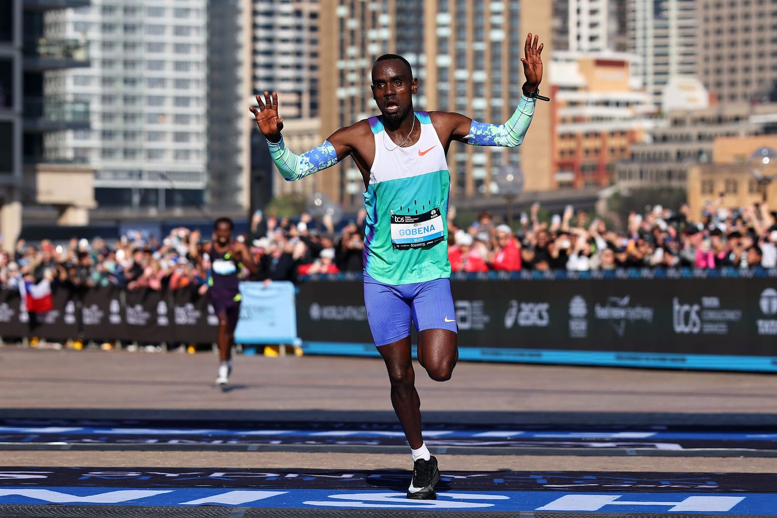 Gobena breaks course record while Jepchirchir dominates in Sydney:
Addisu Gobena broke the course record to win the TCS Sydney Marathon in 2:04:42, while world champion Peres Jepchirchir was a clear winner of the women’s race in 2:18:31