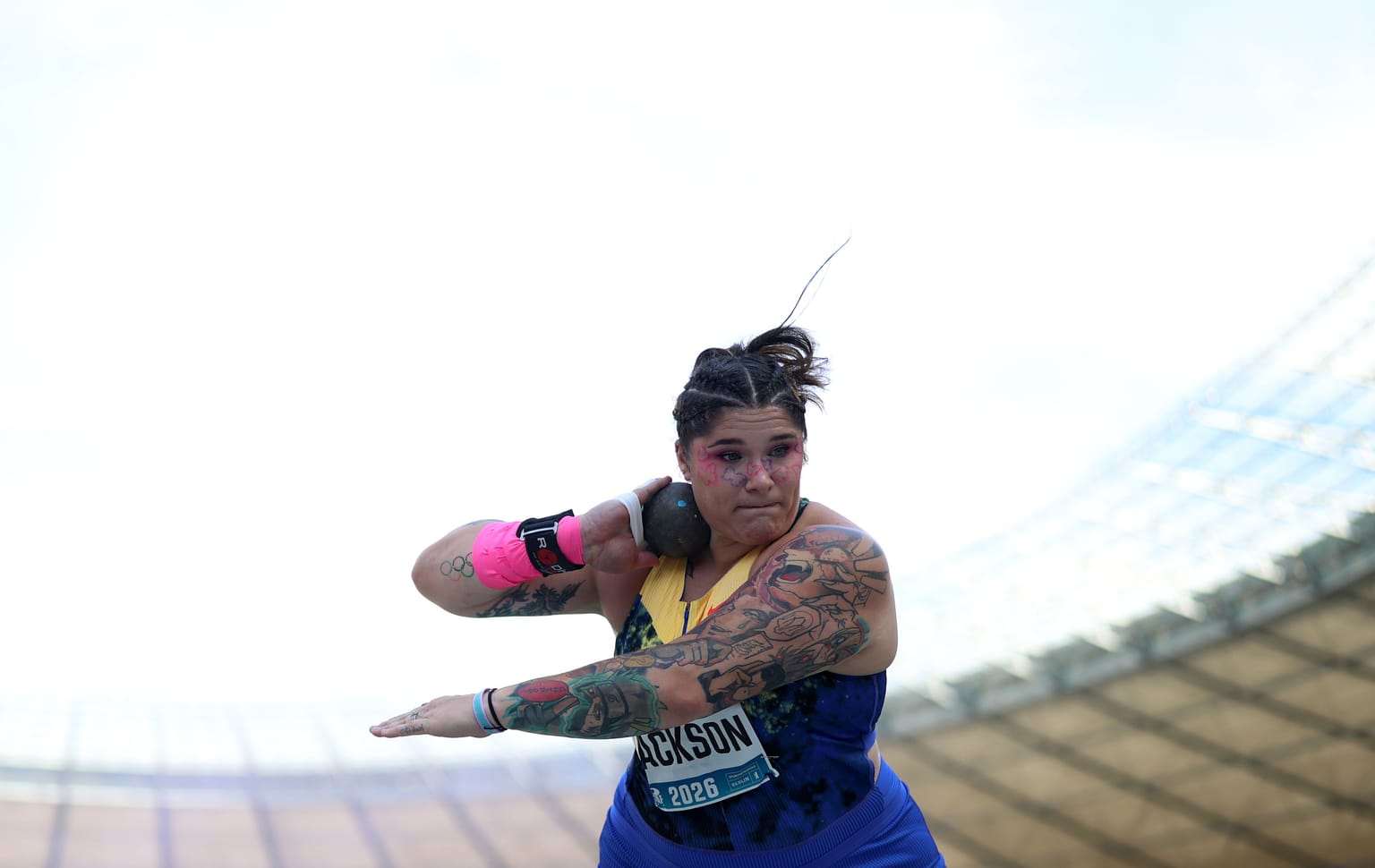 Jackson breaks North American shot put record with 21.02m in Berlin:
Chase Jackson became the newest member of the 21-metre club, throwing a North American shot put record of 21.02m at ISTAF