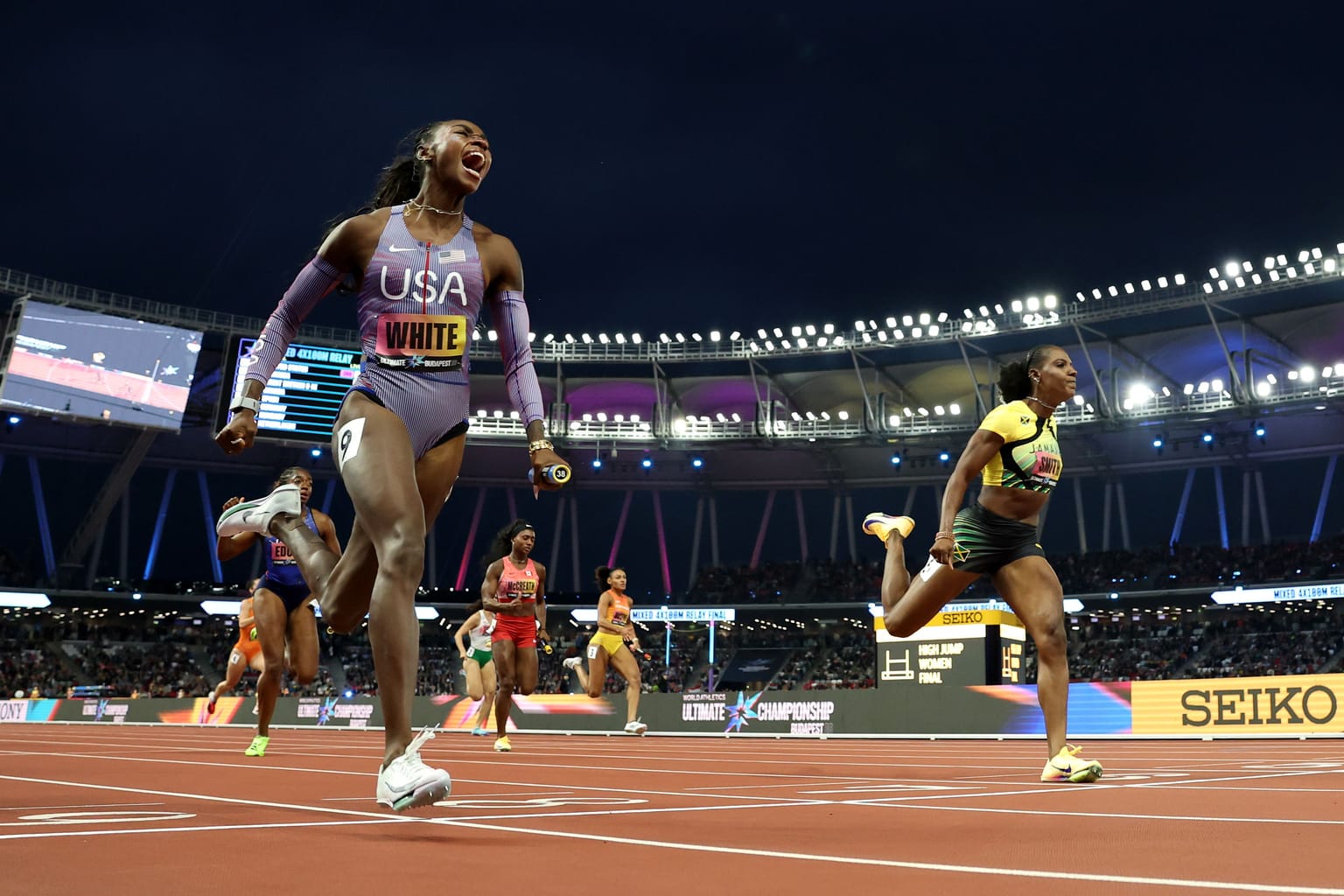 USA triumphs in mixed 4x100m in Budapest:
The World Athletics Ultimate Championship Budapest 26 got off to an explosive start as the USA triumphed in the opening discipline, the mixed 4x100m, winning in 39.64