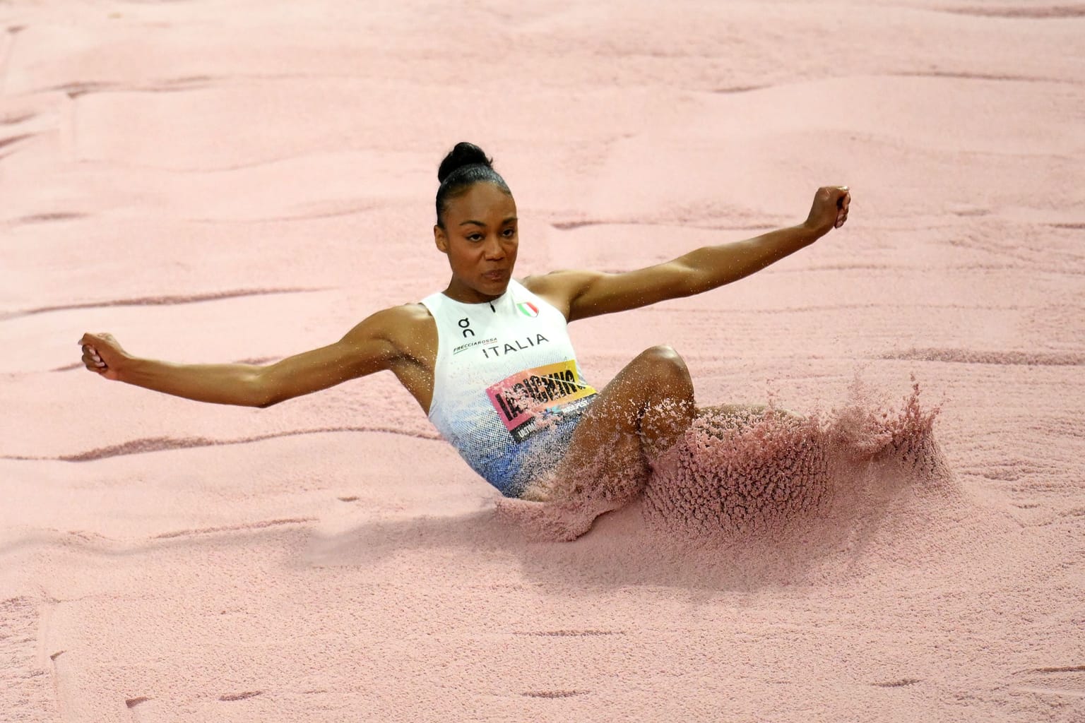 Iapichino earns first global victory with Ultimate long jump title in Budapest:
A week after surrendering her Diamond League title, Larissa Iapichino earned the biggest victory of her career to date