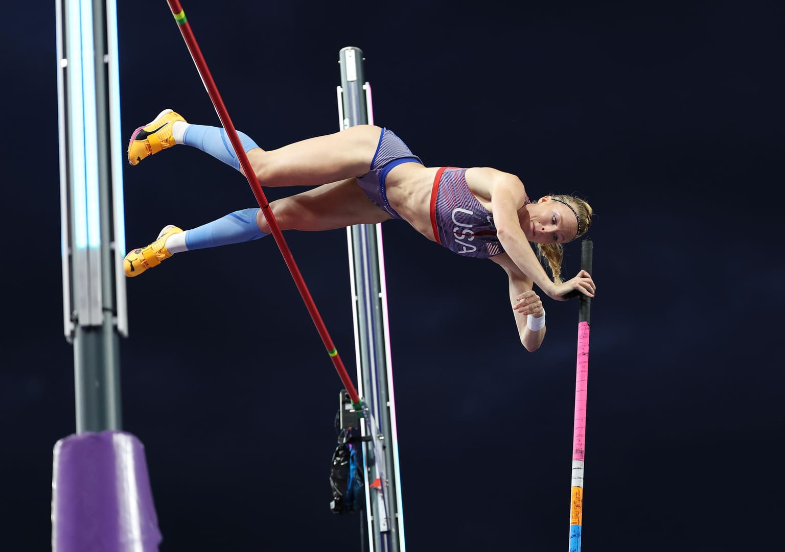 Morris soars to Ultimate pole vault title in Budapest:
Coverage of the women's pole vault at the World Athletics Ultimate Championship Budapest 26