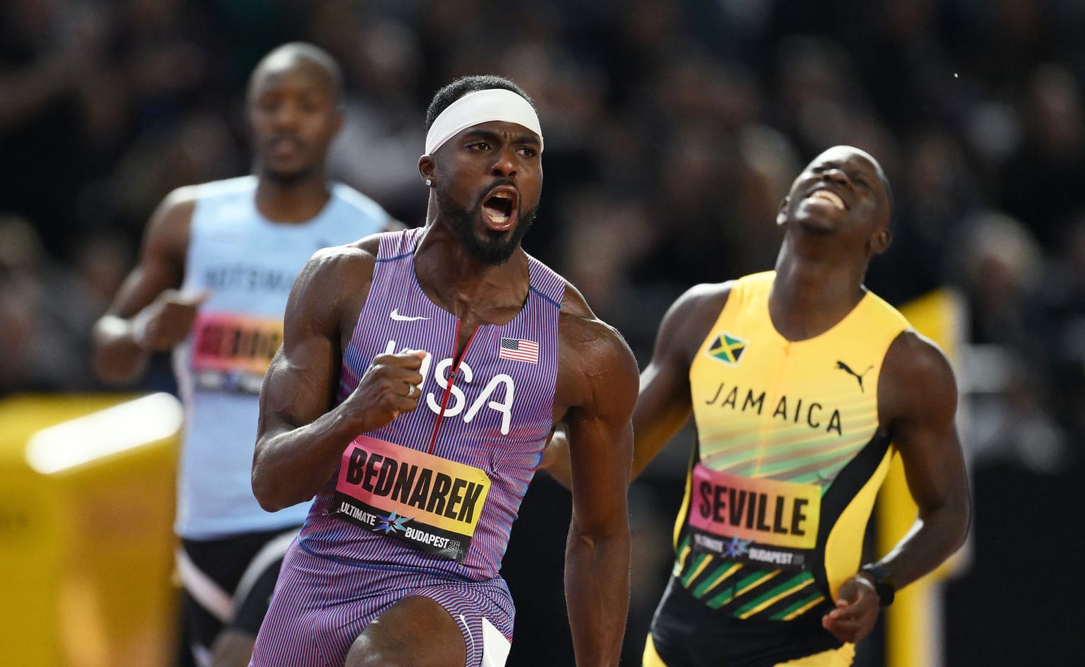 Bednarek bags first global title with Ultimate 100m victory in Budapest:
Coverage of the men's 100m at the World Athletics Ultimate Championship Budapest 26