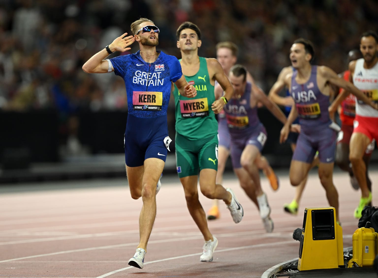 Kerr kicks to Ultimate 1500m crown in Budapest:
Coverage of the men's 1500m at the World Athletics Ultimate Championship Budapest 26
