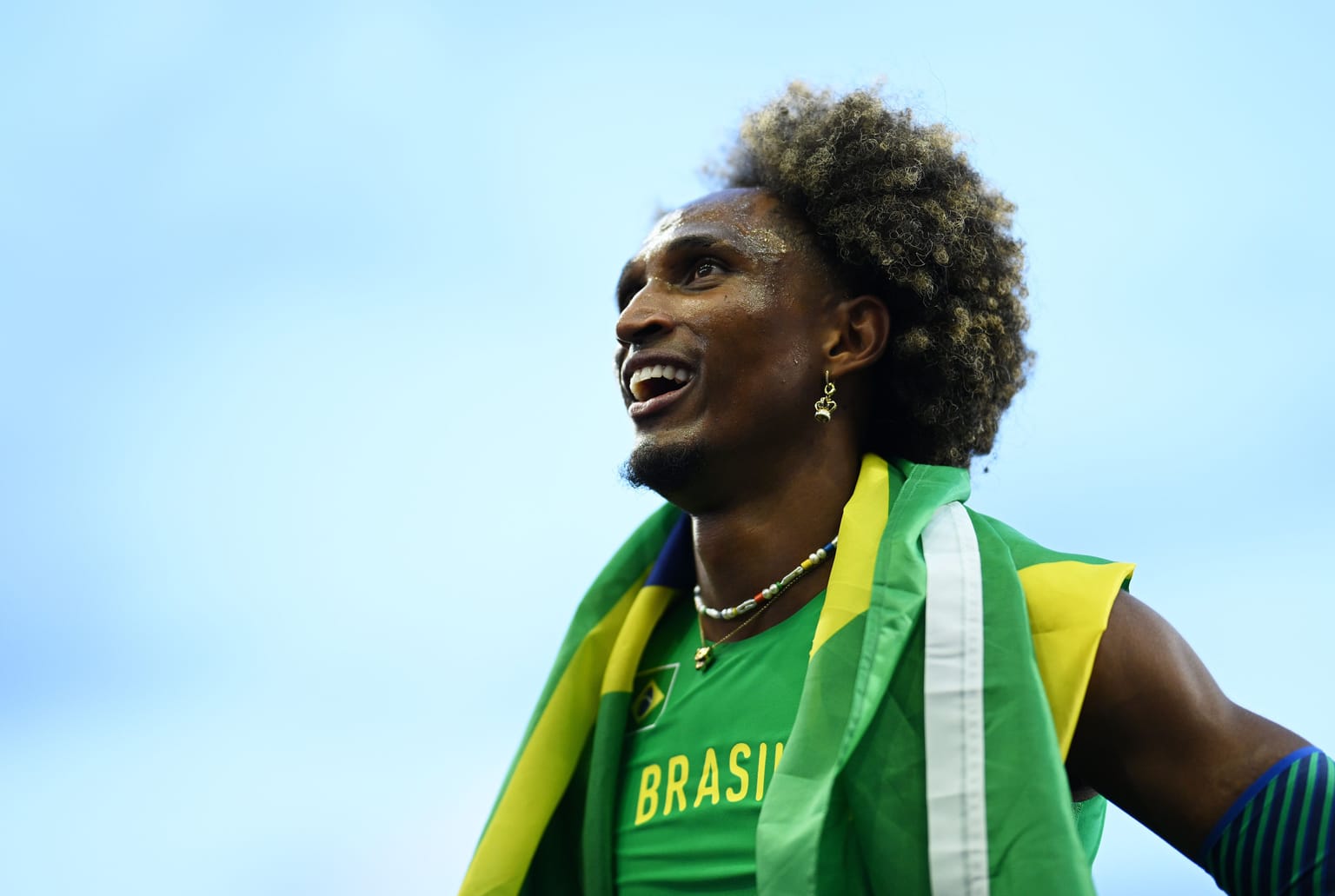Dos Santos: 'We're far from our limit':
For an athlete who has swept all before him this season, it seems greedy to ask Alison dos Santos if he can go even quicker.