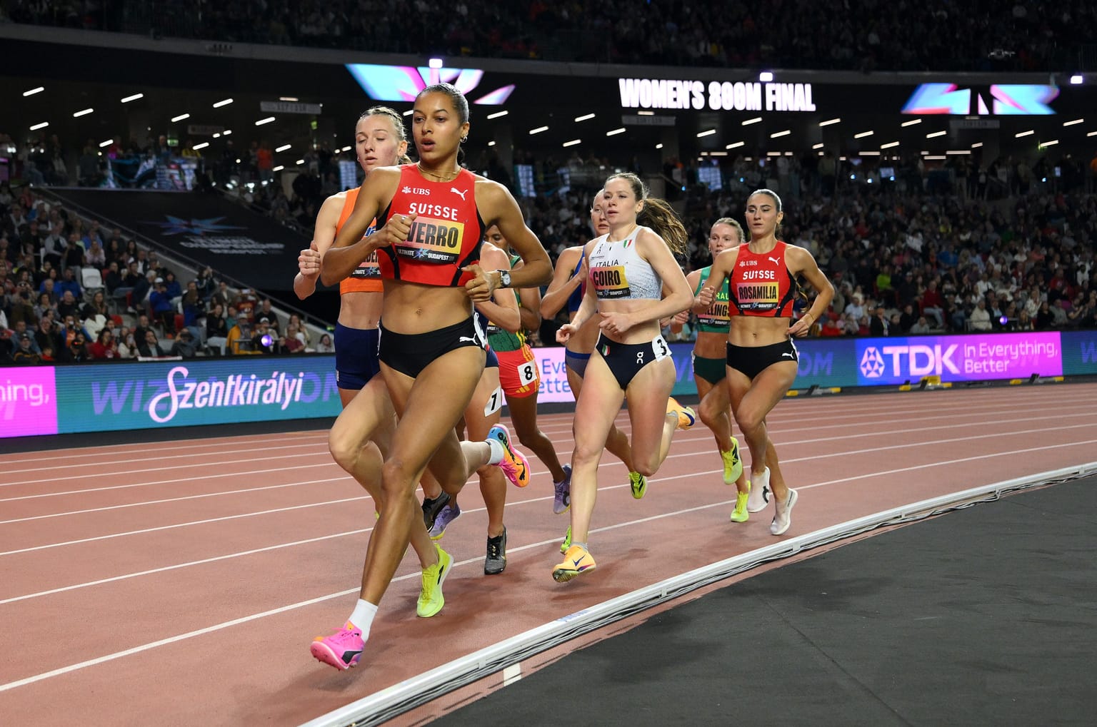 Ultimate champion Werro, a lion on the track:
It's been a brilliant, breakthrough year for Swiss 800m star Audrey Werro