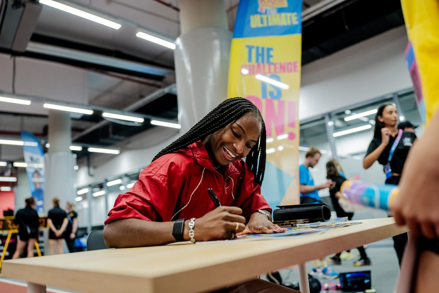 From starting blocks to big dreams: Terry’s mission beyond the track :
Despite missing the full 2026 season through injury, world and Olympic 4x100m champion Twanisha ‘TeeTee’ Terry found another way to be part of the inaugural World Athletics Ultimate Championship
