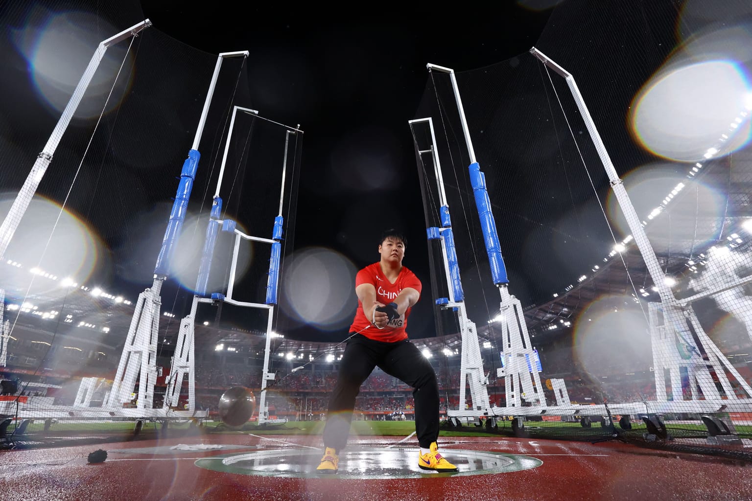 Zhang's monster hammer throw and Yavi's distance treble cap Asian Games in Nagoya:
Zhang Jiale produced the standout performance on the final day of athletics action at the Asian Games in Nagoya