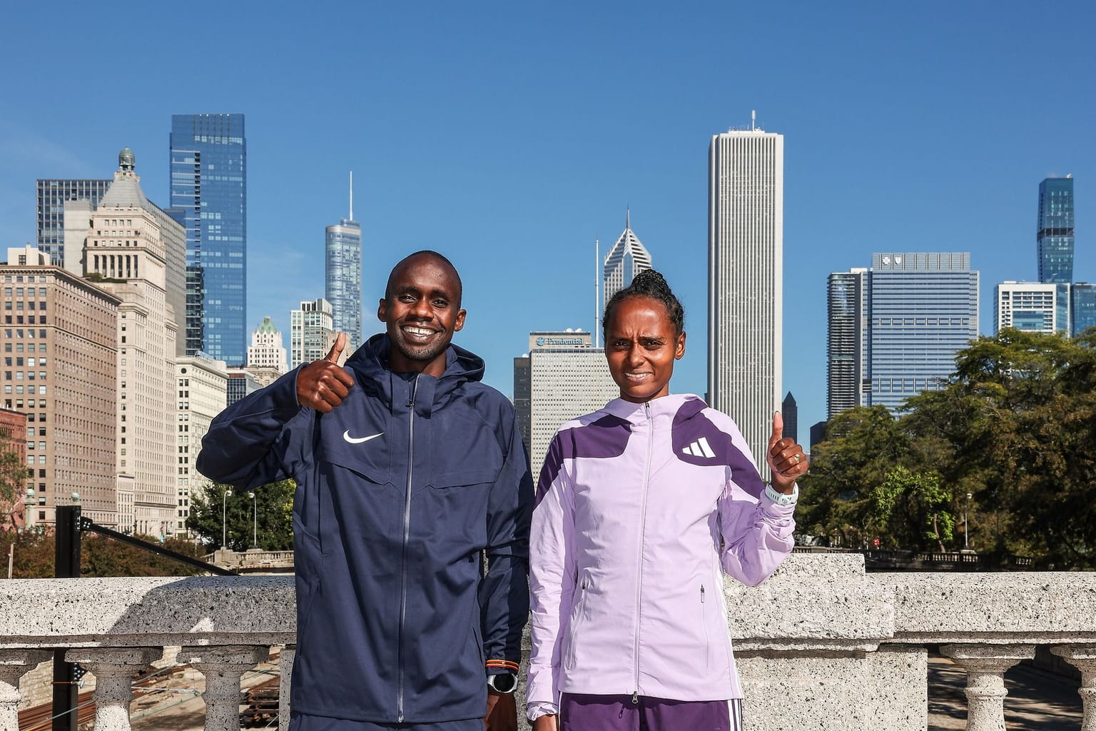 Kiplimo and Feysa return to defend Chicago titles:
Jacob Kiplimo and Hawi Feysa will return to the Bank of America Chicago Marathon to defend their titles