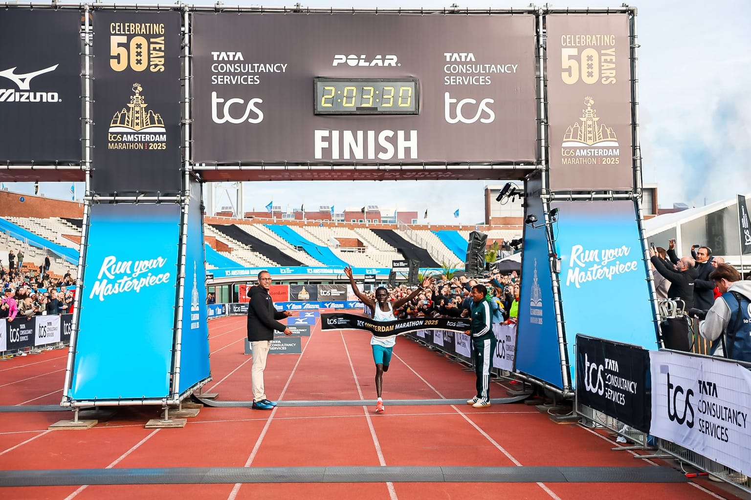 Kipchumba and Desta to defend Amsterdam Marathon titles:
Geofry Toroitich Kipchumba and Aynalem Desta will return to the TCS Amsterdam Marathon to defend their titles at the World Athletics Platinum Label road race