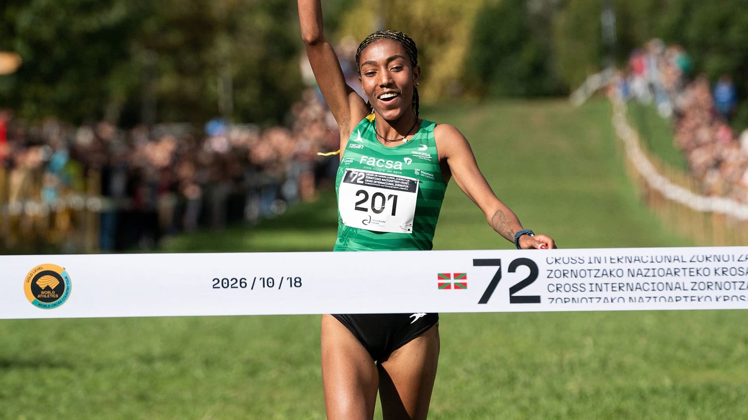 Amebaw and Ntakarutimana confirm supremacy in Amorebieta:
Ethiopia's Likina Amebaw and Burundi's Egide Ntakarutimana impressed at the Cross Internacional Zornotza – the second Gold-level meeting of this season’s World Athletics Cross Country Tour